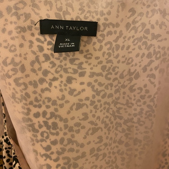 Ann Taylor animal print tank - Picture 3 of 3